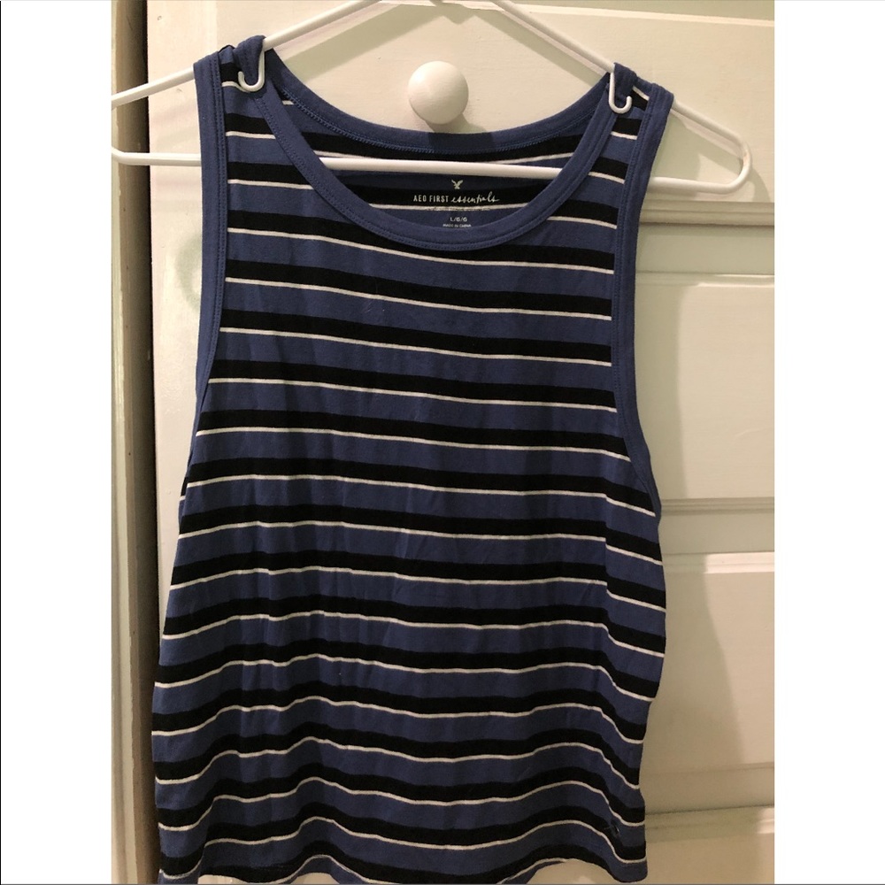 Striped American eagle tank